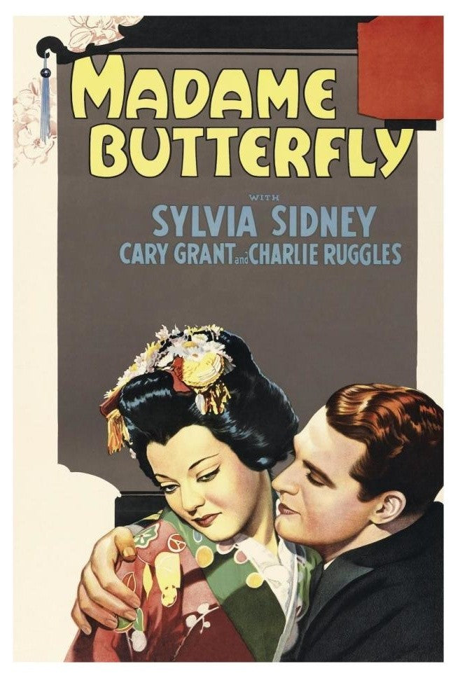 "Vintage Film Posters: Madame Butterfly" Digital Paper Print, 18"x26"