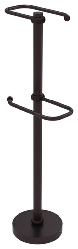 Free Standing Two Roll Toilet Tissue Stand, Antique Bronze