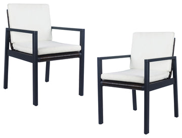 Renava Cuba Modern Outdoor Dining Chair Set of 2