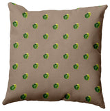 Peppers Pattern Decorative Throw Pillow, Doe, 26"x 26"