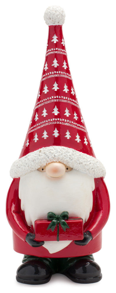 Holiday Gnome Figurine, 2-Piece Set