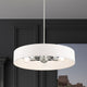 Livex Lighting Venlo 5 Light Brushed Nickel Drum Pendant