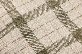 Chris Loves Julia x Loloi Wallace Cream 36"W x 36"D x 17"H Round Pouf