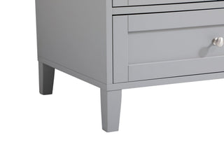 22" Traditional Grey-Light Bathroom Vanity