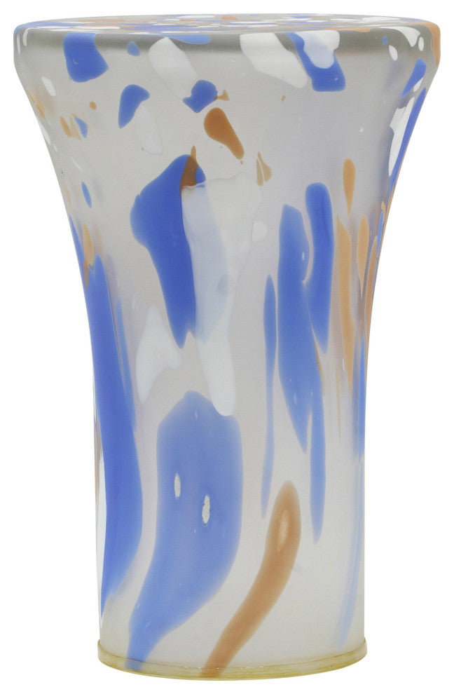 Journee Glass Side Table - Multi