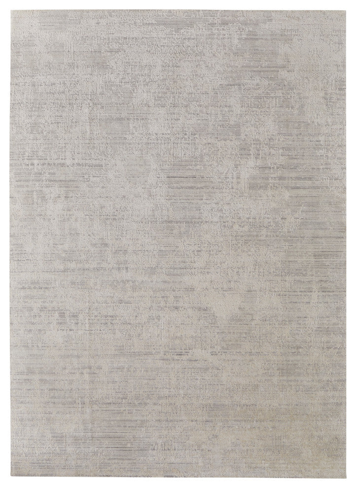 Kinton Modern Abstract, Ivory, 4'x6' Accent Rug