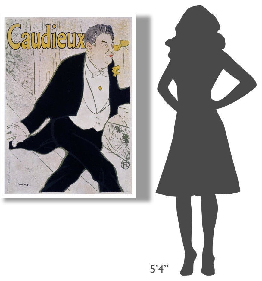 "P Sescau / Photographe" Digital Paper Print by Henri Toulouse-Lautrec, 37"x46"