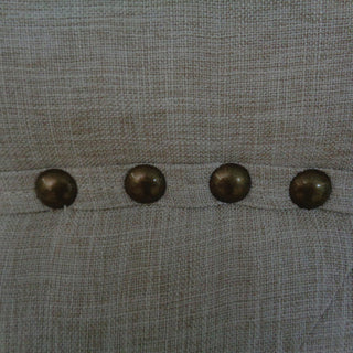 Camel Back Full Bed, Beige
