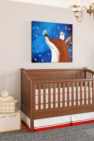 "Firefly on Nose" Painting Print on Wrapped Canvas