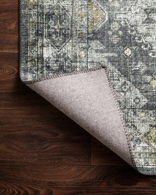 Graphite Silver Printed Skye Area Rug by Loloi II, Graphite/Silver, 5'x7'6"