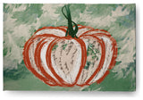 Artistic Pumpkin Fall Design Chenille Area Rug, Green, 2'x3'