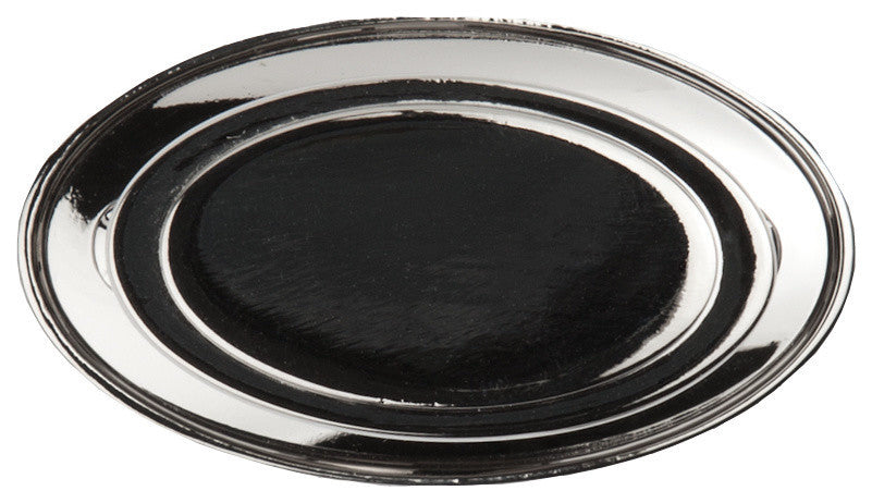 Sumner Street Home Hardware Ovaline Knob, Large, Polished Nickel
