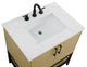 Home Living 30" Single Bathroom Vanity, Honey Brown