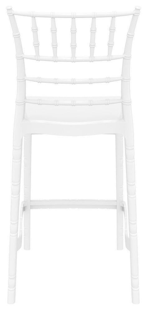Compamia Elle Chiavari Counter Stools, Set of 2, White