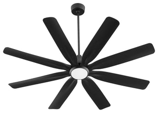 Quorum International 33608 Rosales 60" 8 Blade Indoor / Outdoor - Matte Black