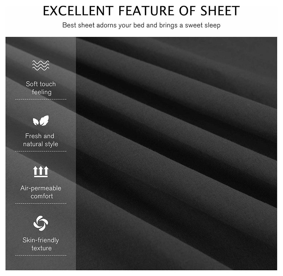 Subrtex Bedding Fade & Stain Resistant Mattress Cover