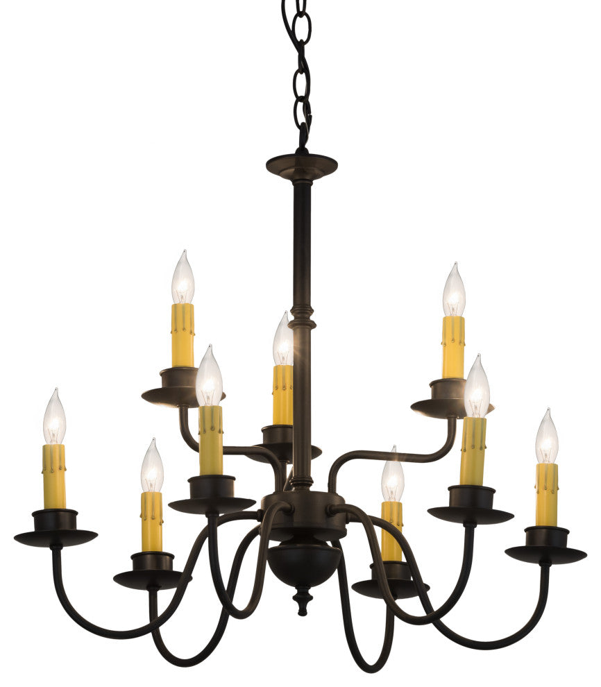 22W Ean 2 Tier 9 LT Chandelier