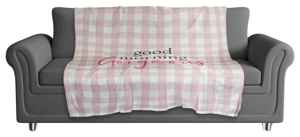 Good Morning Gorgeous 50x60 Fleece Throw Blanket