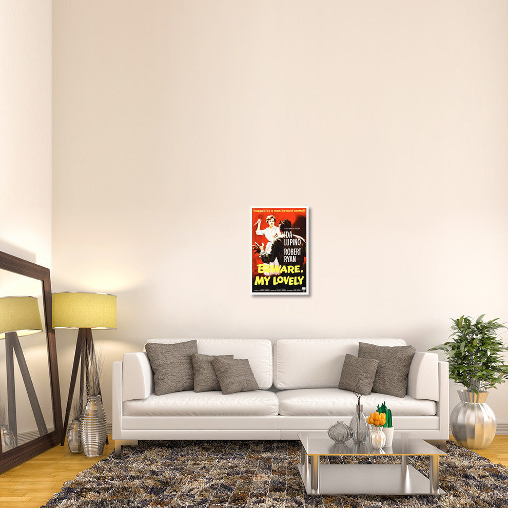 "Beware My Lovely" Stretched Canvas Giclee by Hollywood Photo Archive, 20x30"