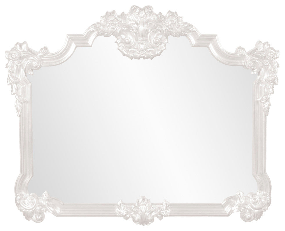 Howard Elliott Avondale Mirror, White