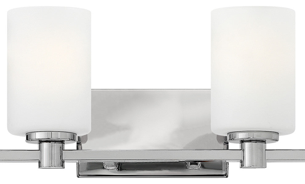 Hinkley Karlie Bathroom Vanity Light, Chrome, 4 Light