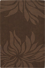 Jaipur Transitional Area Rug, Brown, 5'x7'