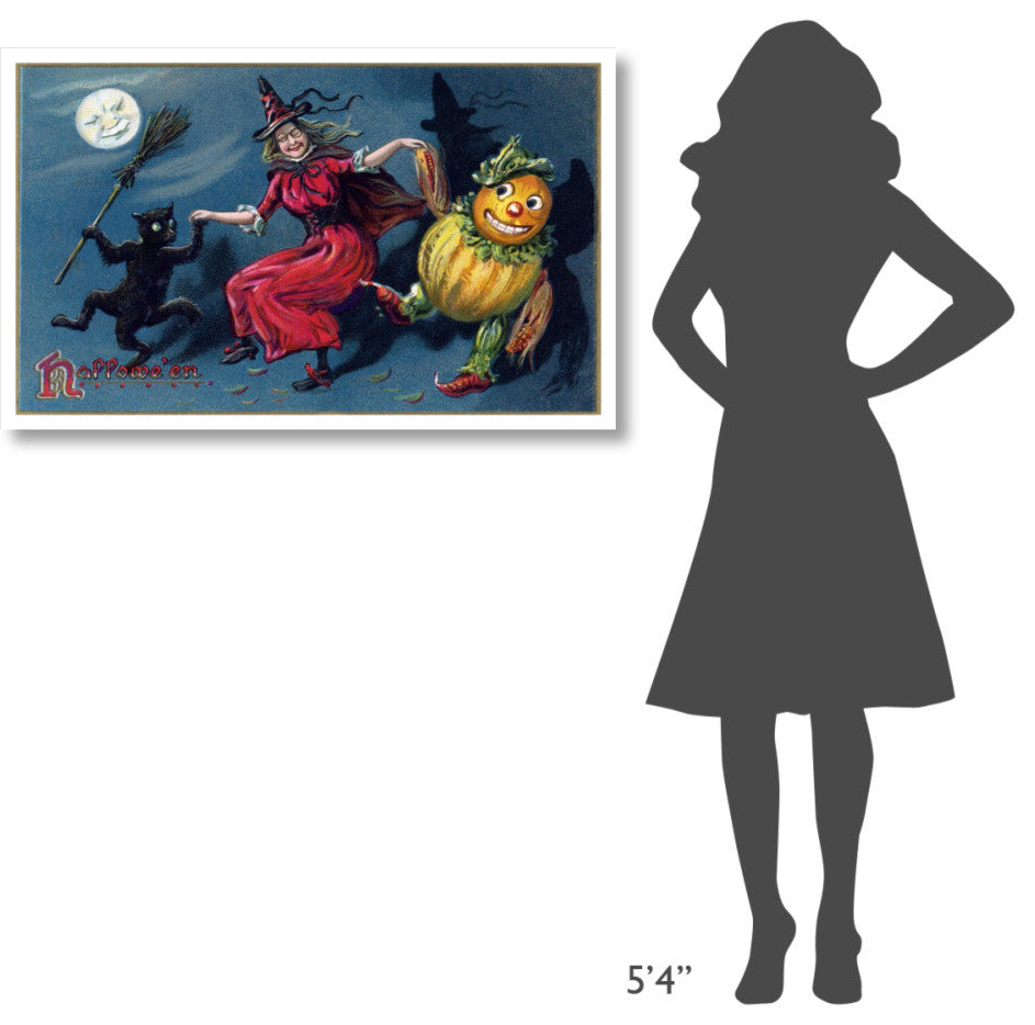 "Hallowe'en" Digital Paper Print by Halloween, 42"x26"