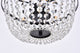 Georgina 13" Pendant, Black