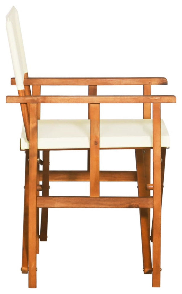 Vidaxl Director's Chair Solid Acacia Wood