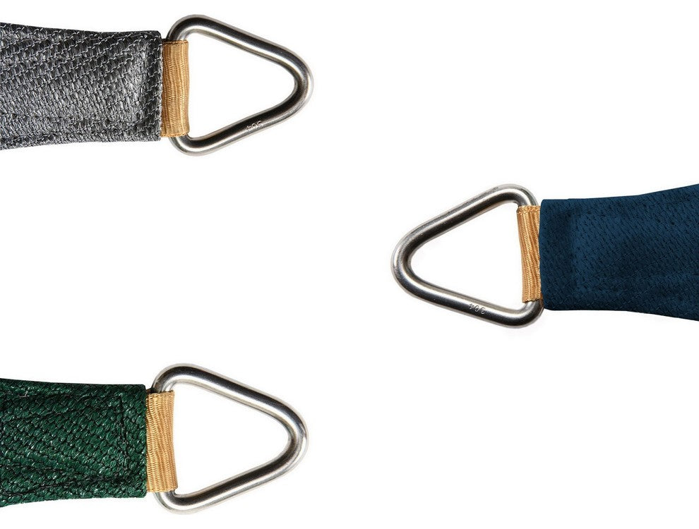 Sun Shade Sail Medium Square 10' 11" x 10' 11", Silver