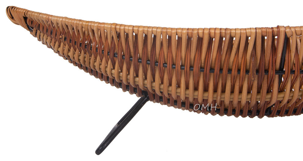 Asian Style Tranquility Boat Basket