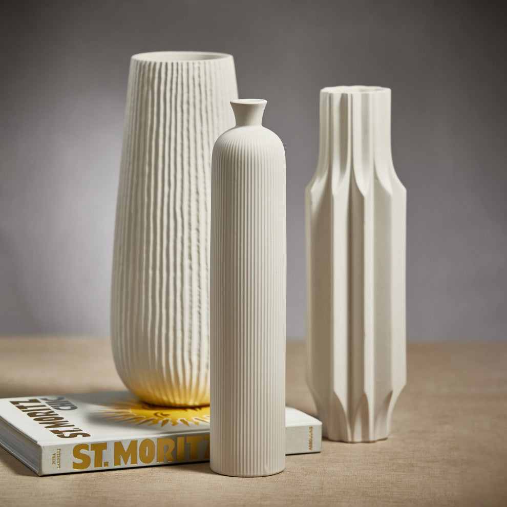 Kimia 16" Tall Ceramic Vase
