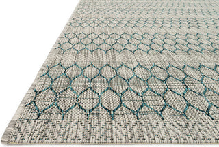 Isle IE-01 Gray Teal Area Rug, 3'11"x5'10"
