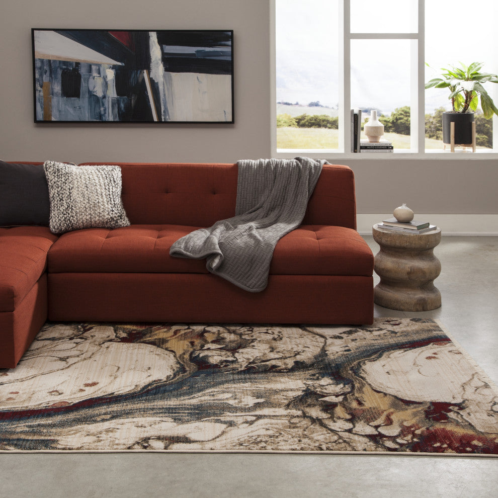Momeni Studio Polypropylene Machine Made Multi Area Rug 7'6"x9'6"