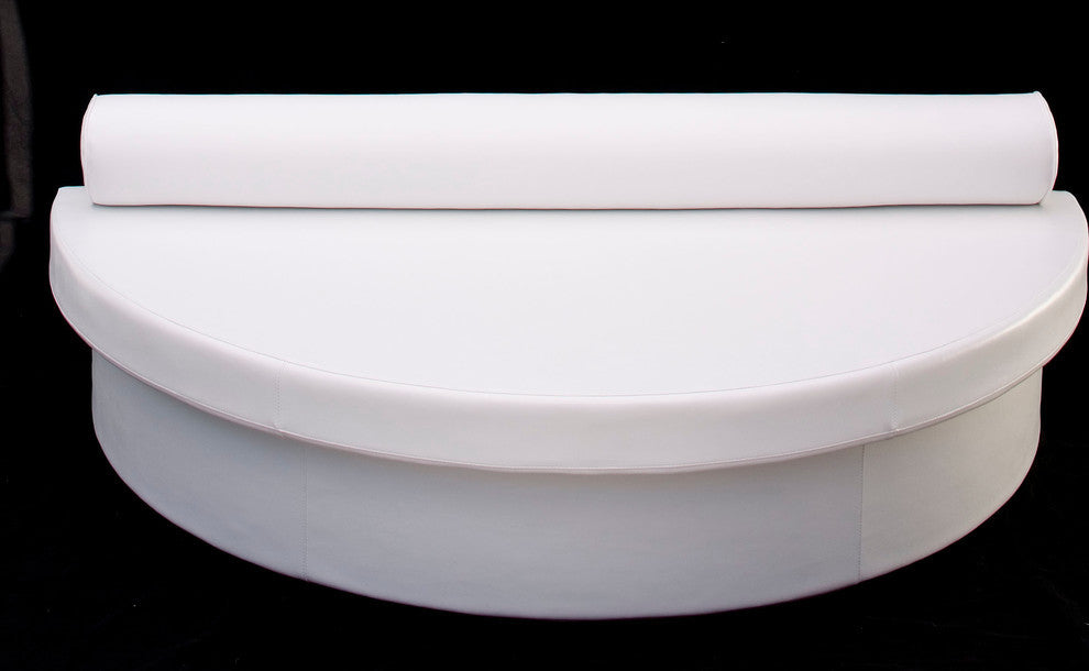 Roll Back Bolster, Silver Pixel
