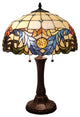 Amora Lighting AM326TL16 Tiffany Style Multi-Colored Table Lamp