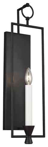 Keystone Sconce, Aged Iron