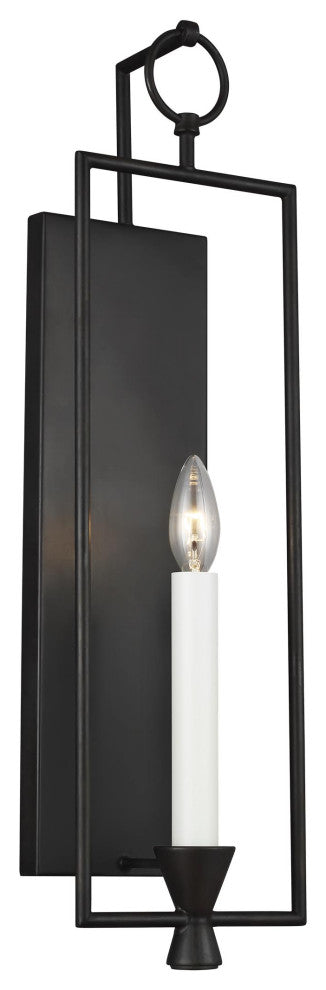 Keystone Sconce, Aged Iron