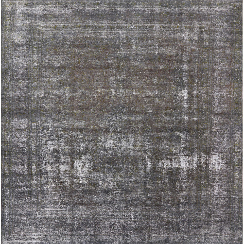Ahgly Company Indoor Square Mid-Century Modern Area Rugs, 8' Square