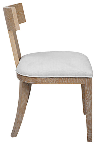 Idris Armless Chair Natural