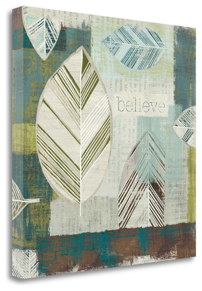 "Be Leaves IV" By Wild Apple Portfolio, Giclee Print on Gallery Wrap Canvas