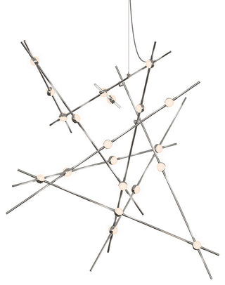 Sonneman 2152W-J20 Constellation Aquila Major 20 Light 37"W LED - Satin Nickel