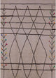 Ahgly Company Indoor Rectangle Mid-Century Modern Area Rugs, 2' x 4'