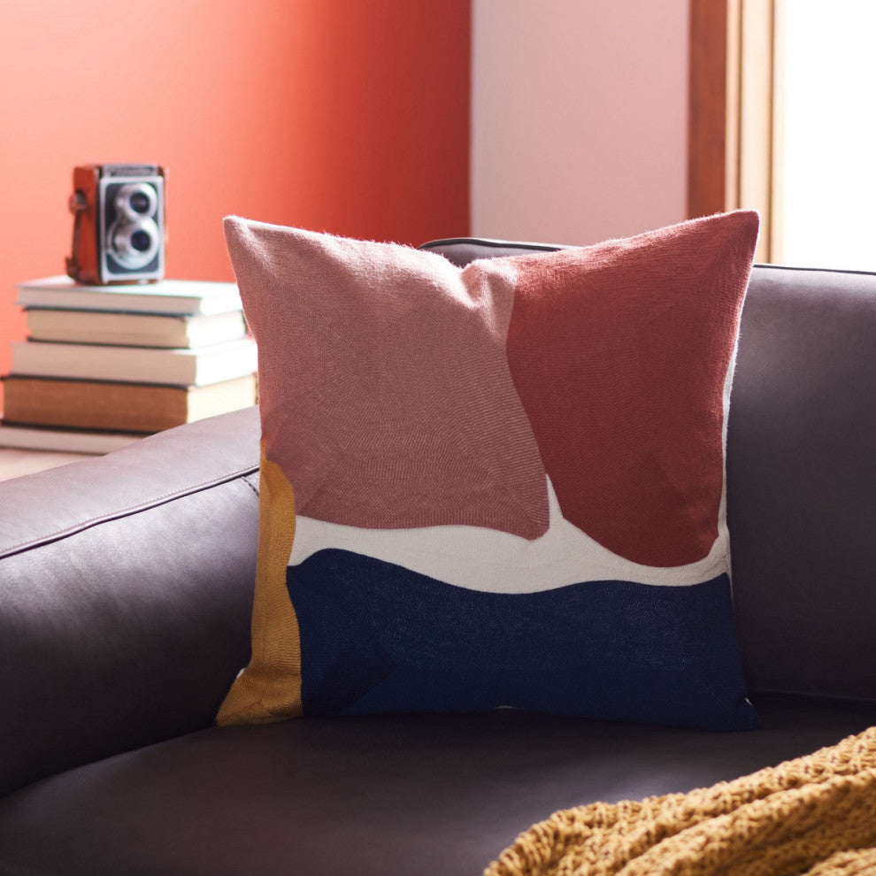 Safavieh Delani Pillow Multi 18" X 18"