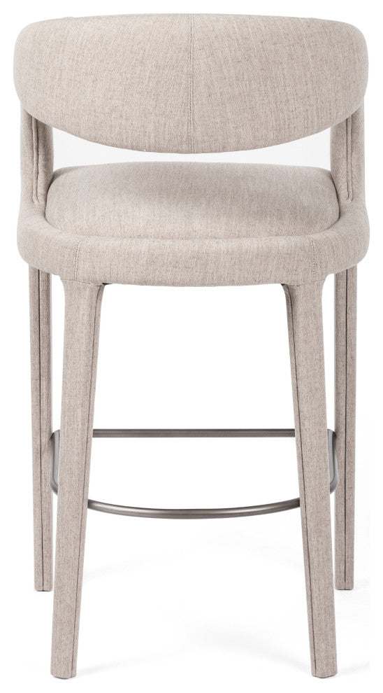 Hawkins Stool, Savile Flannel, Bar