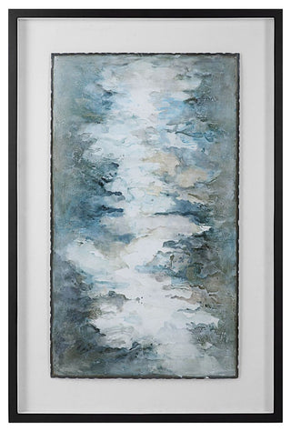 Uttermost Lakeside Grande Framed Abstract Print