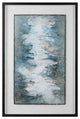 Uttermost Lakeside Grande Framed Abstract Print