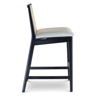 Nardia Counter Stool, Harvest Natural, Ebano, Natural