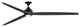 Fanimation Spitfire 96" Fan/LED Light, Black, Dark Walnut Wood