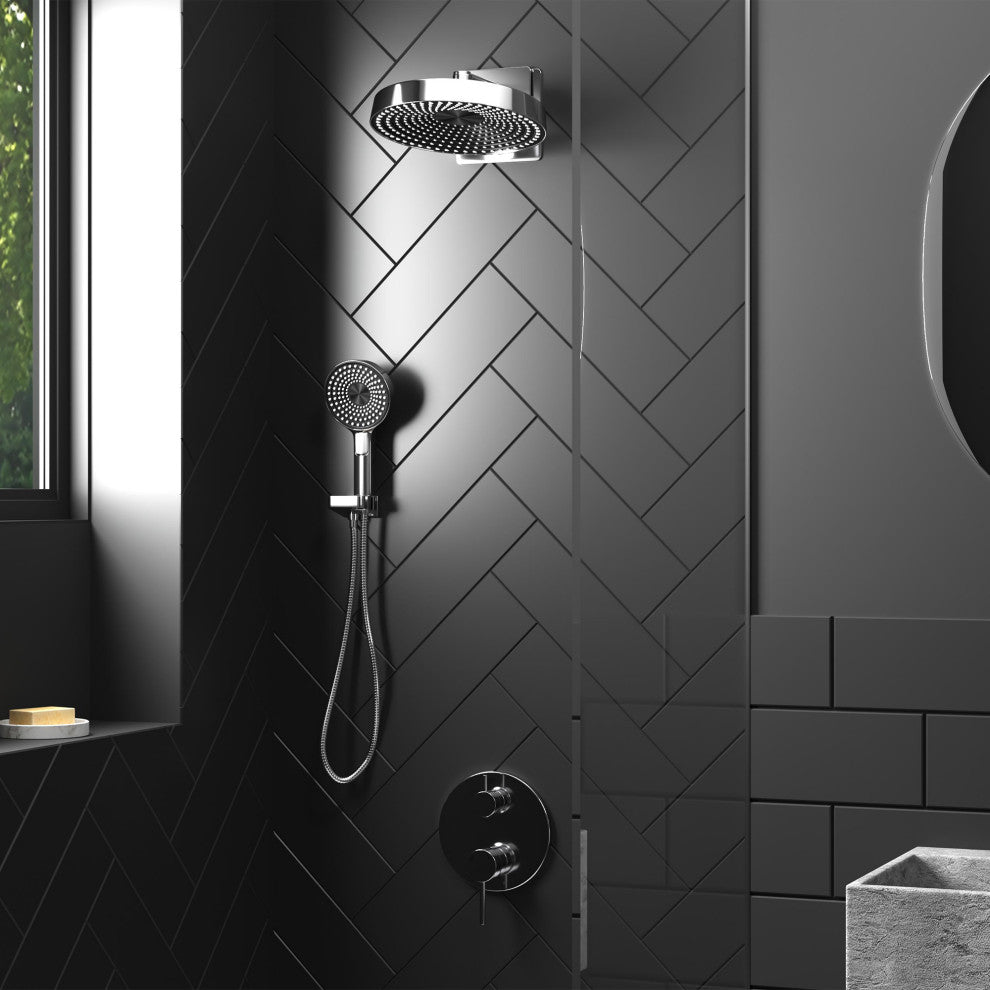 Olimpia Combo Shower System, 2.5 GPM, Chrome